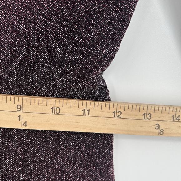 Opal Gown By Line & Dot Women’s XS Rent The Runway $148 Purple Sparkle 70s - Picture 13 of 14